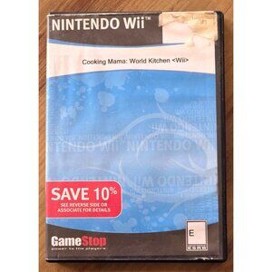 Cooking Mama: World Kitchen (Nintendo Wii, 2008) Disc Only In Gamestop Case